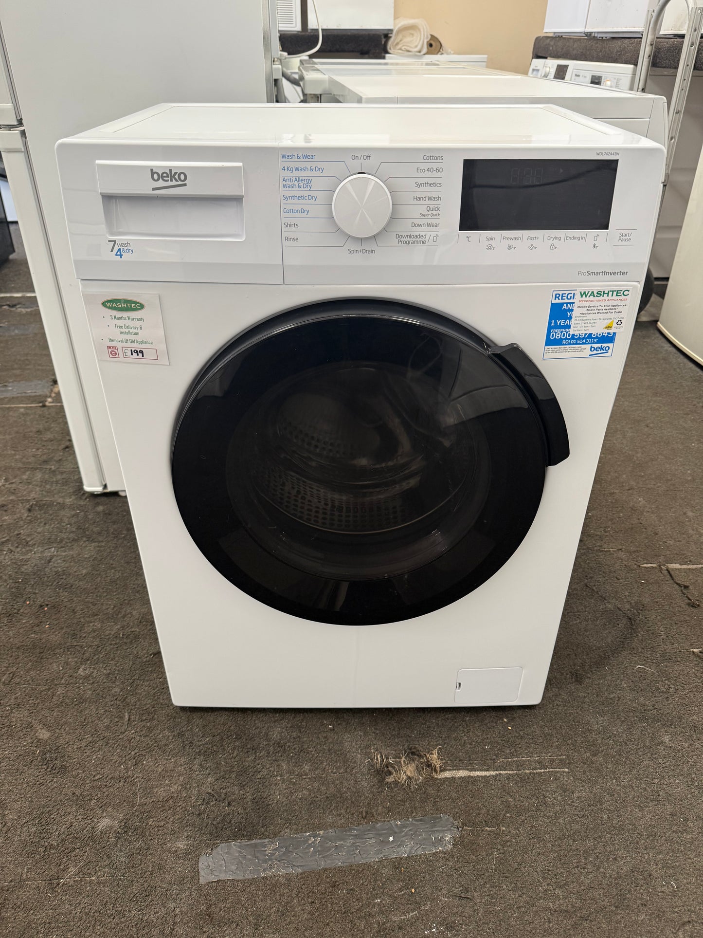 Beko 7kg Washer Dryer