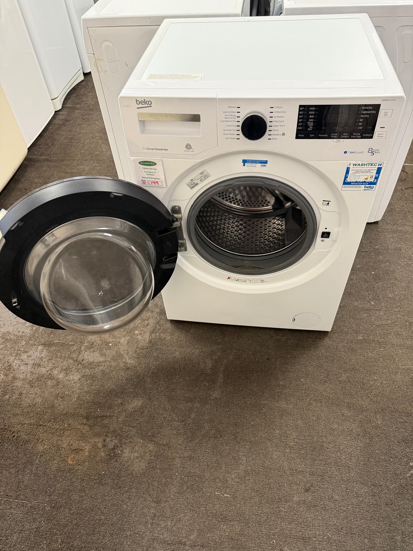 Beko 8kg Washer Dryer