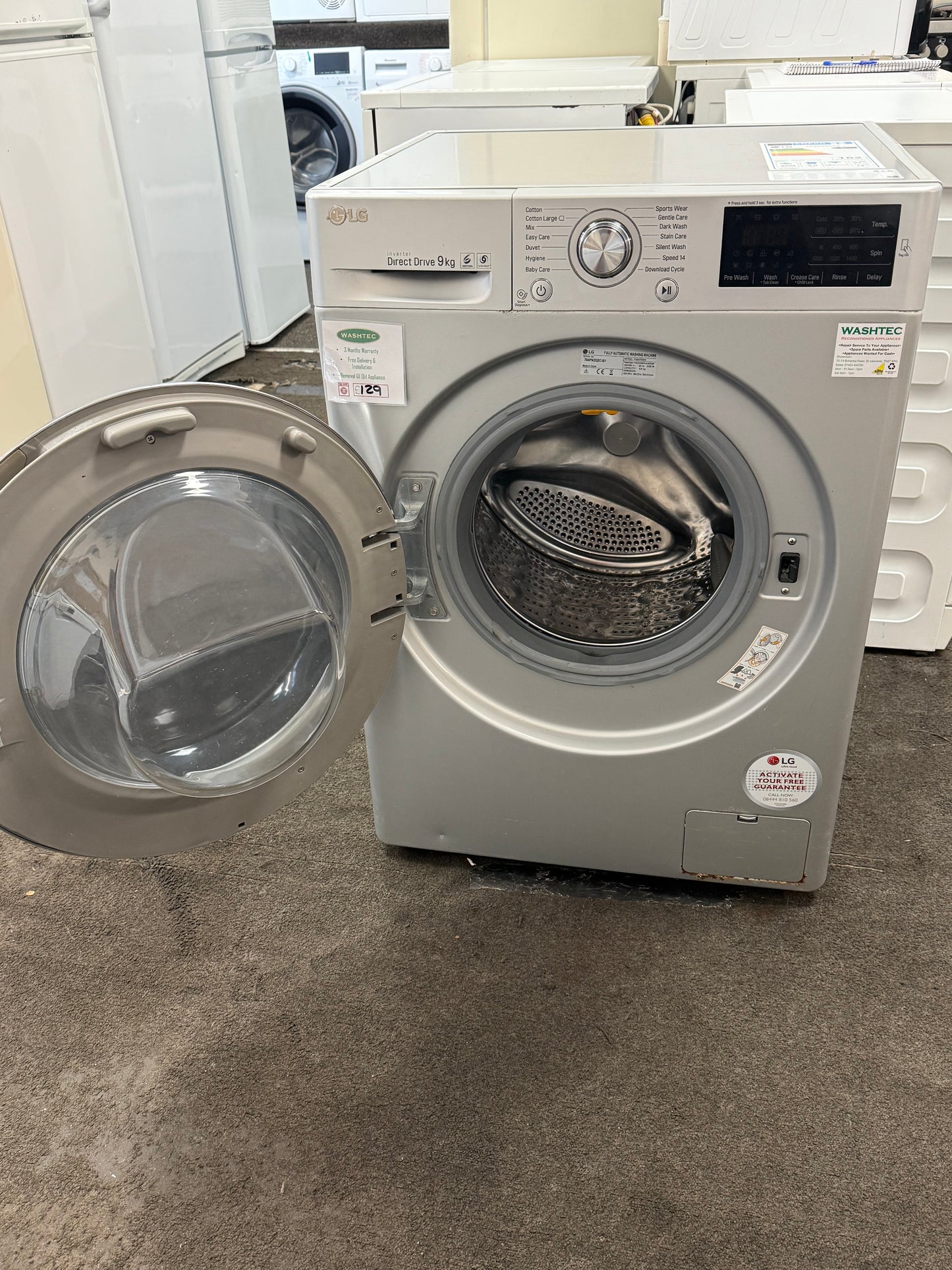 LG 9kg Washing Machine