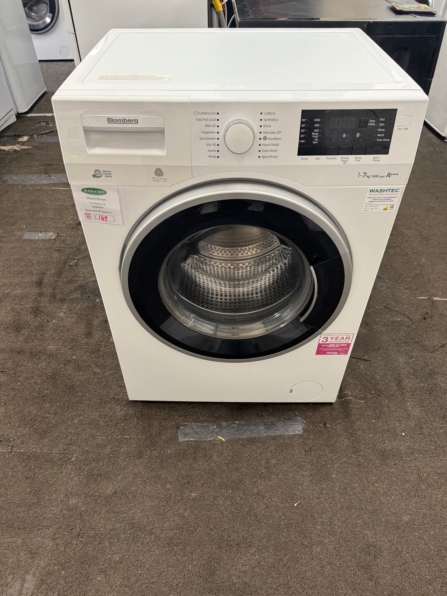 Blomberg 7kg Washing Machine