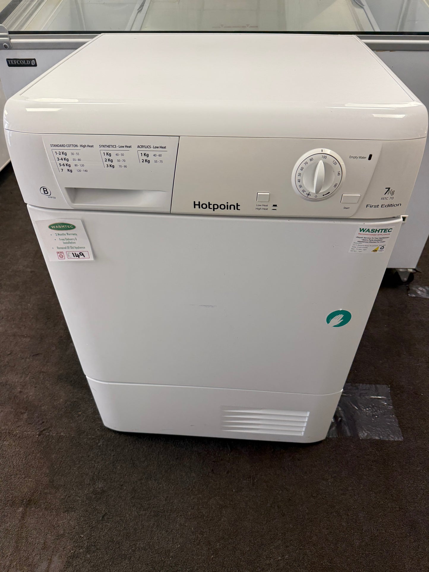 Hotpoint 7kg Condenser Tumble Dryer