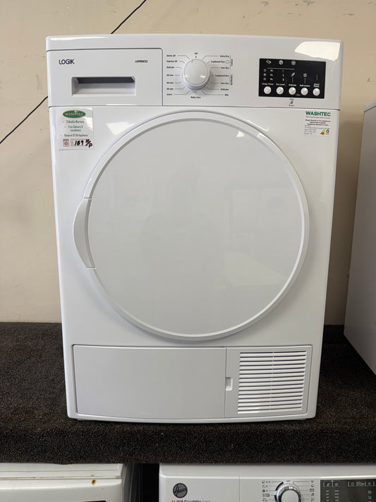 Logik 8kg Heat Pump Tumble Dryer