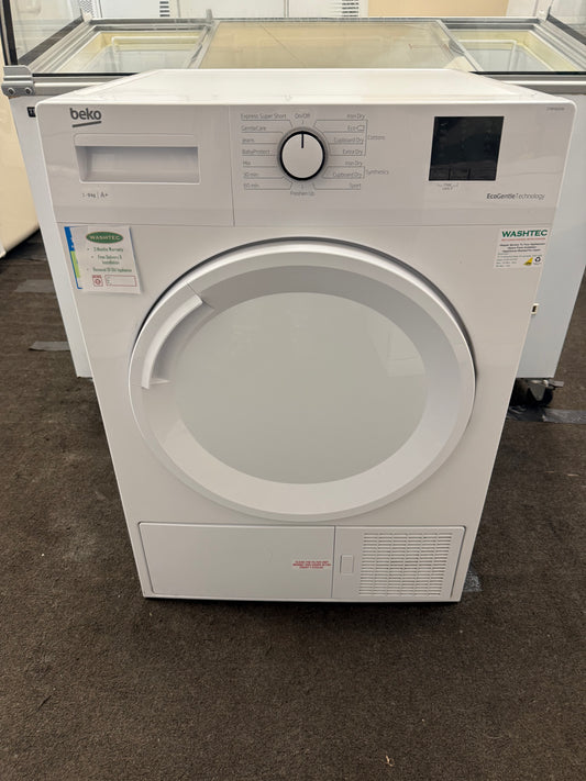 Beko 9kg Heat Pump Condenser Tumble Dryer